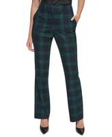 Tommy Hilfiger Women's Mid-Rise Bootcut Trousers