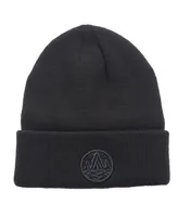 Rainforest Men's Knit Hat with Round Tree Embroidery Logo Hat