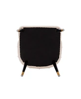 Manhattan Comfort Eda 2-Piece Velvet Upholstered Dining Chair Set