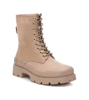 Women's Suede Lace-Up Boots By Xti