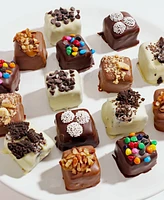 Chocolate Covered Company Assorted Belgian Chocolate Covered Brownie Bites