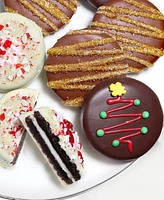 Chocolate Covered Company Holiday Peppermint Tree Belgian Chocolate Covered Oreo Cookies