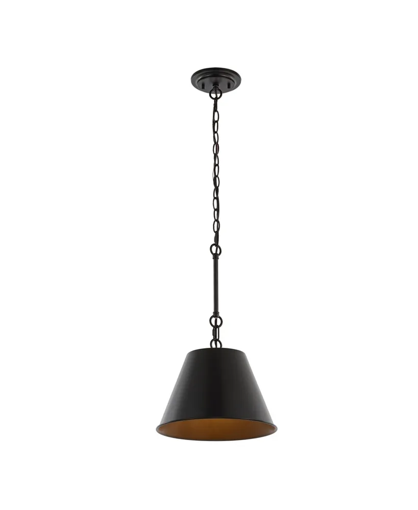 Jonathan Y Harper Industrial Farmhouse Iron Led Pendant