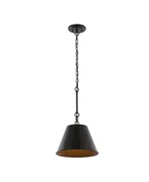 Jonathan Y Harper Industrial Farmhouse Iron Led Pendant