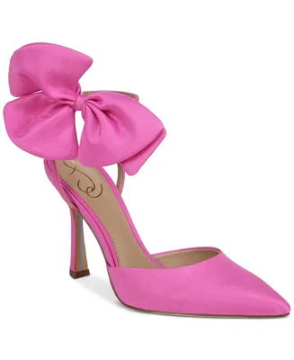 Sam Edelman Women's Halie Pointed-Toe Bow Pumps