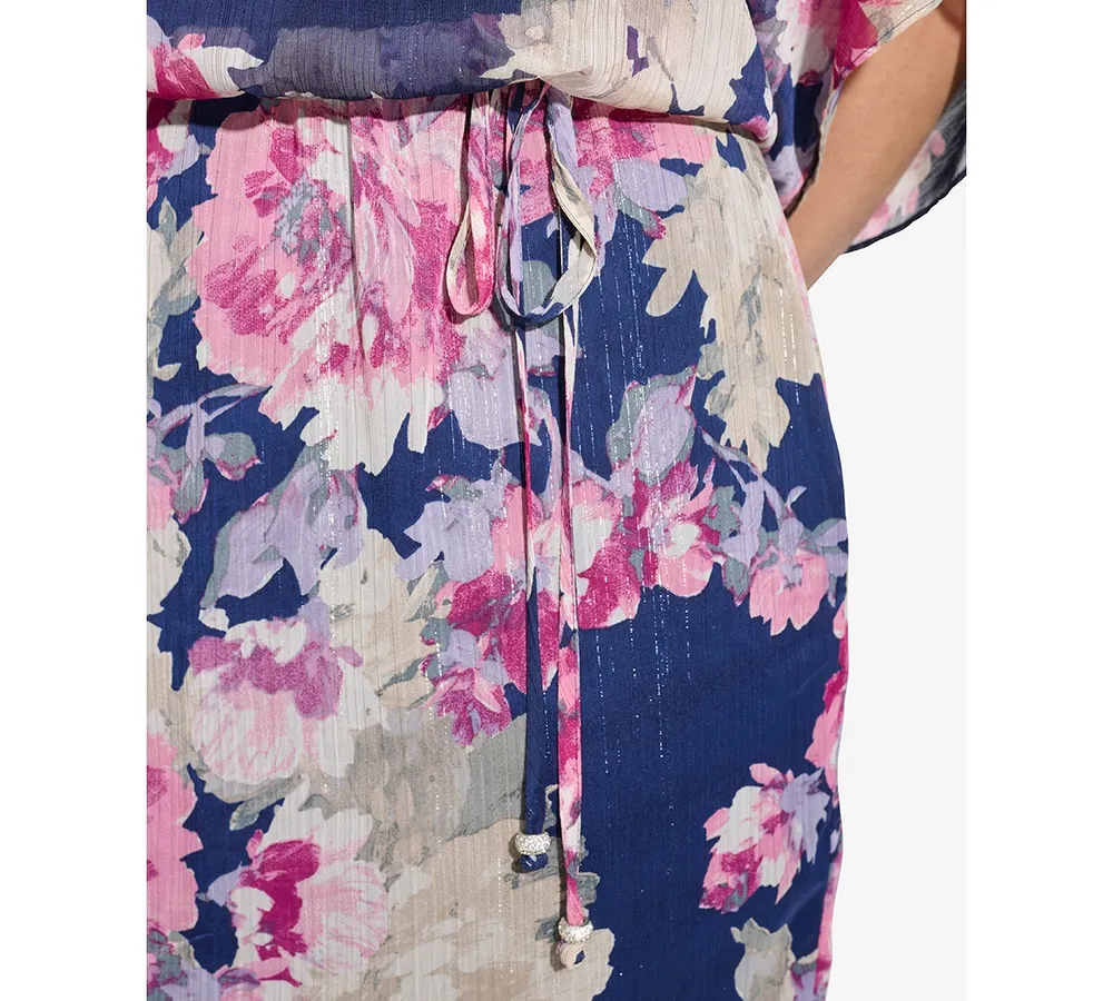 Jessica Howard Women's Dolman-Sleeve Blouson Dress