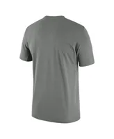 Men's Nike Heather Gray Virginia Tech Hokies Team Legend Performance T-shirt