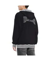 Men's Tommy Hilfiger Black Las Vegas Raiders Aaron Quarter-Zip Hoodie