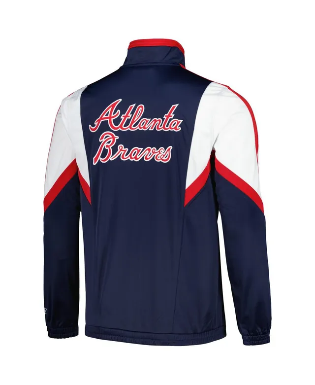 Men's Atlanta Braves G-III Sports by Carl Banks Navy Earned Run Full-Zip  Jacket