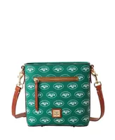 Women's Dooney & Bourke New York Jets Signature Small Zip Crossbody Purse