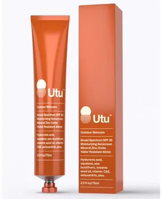 Utu Broad Spectrum SPF30 moisturizing sunscreen 75ml/2.5oz