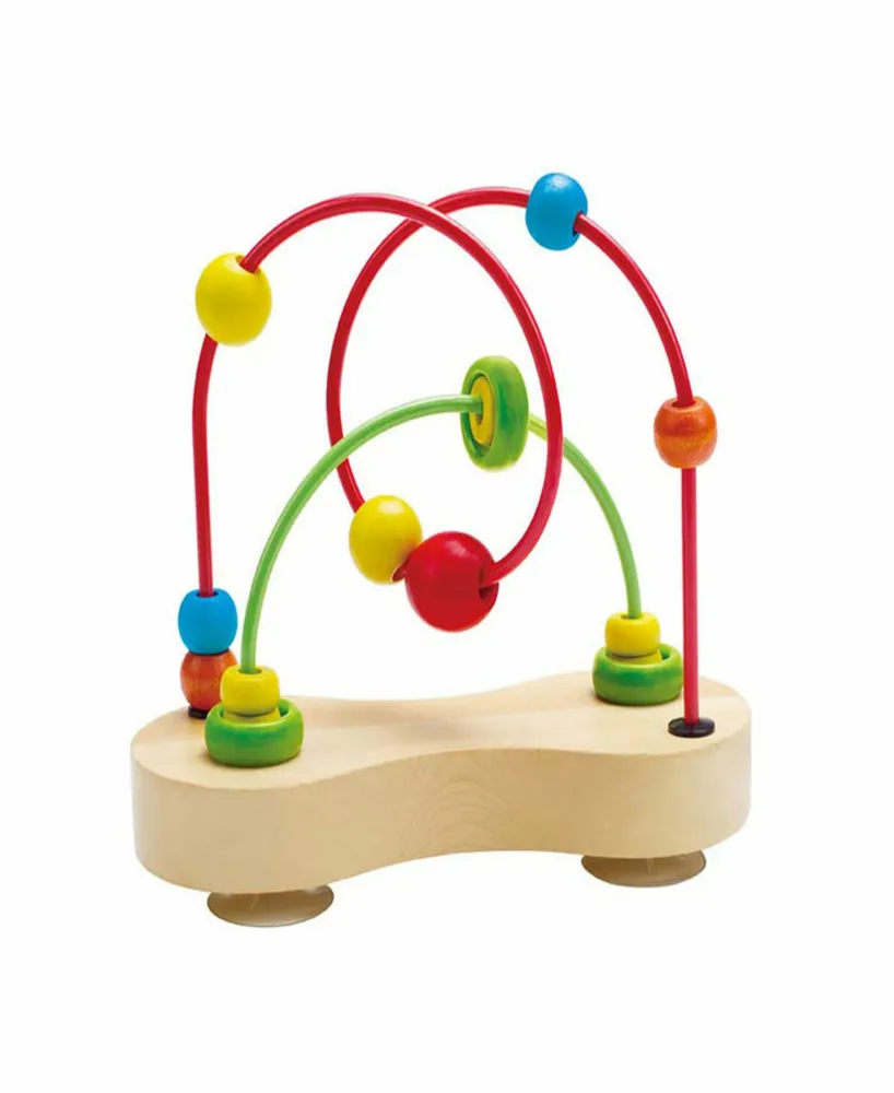 Hape Double Bubble Wooden Bead Maze Toddler Toy