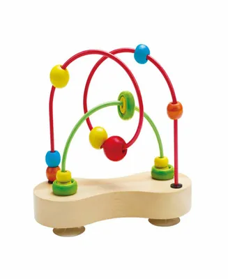 Hape Double Bubble Wooden Bead Maze Toddler Toy