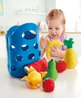 Hape Toddler Fruit Basket Kitchen Food Playset