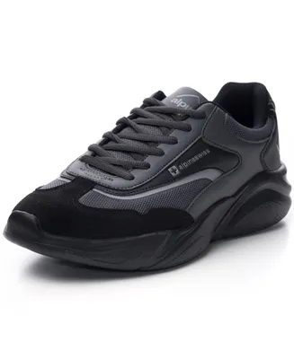 Alpine Swiss Stuart Mens Chunky Sneakers Retro Platform Dad Tennis Shoes