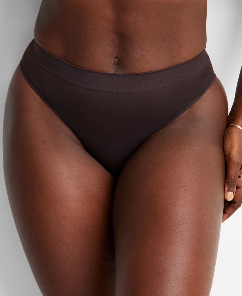 State of Day Women's Seamless High-Cut Underwear, Created for Macy's