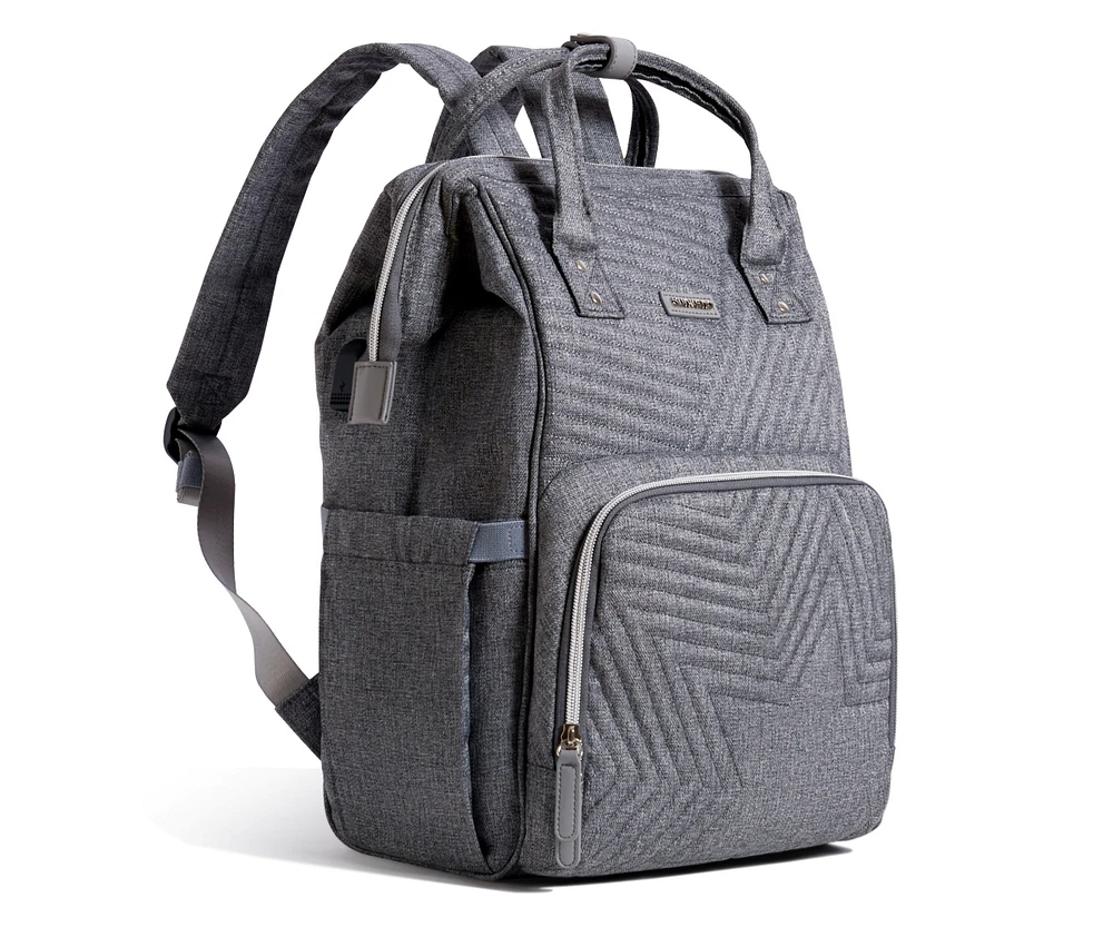 Sunveno Quilted Baby Gear Backpack