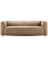 Matteo 95" Nubuck Leather Sofa