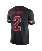 Men's Nike Marquise Brown Black Arizona Cardinals Vapor F.u.s.e. Limited Jersey