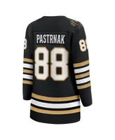 Women's Fanatics David Pastrnak Black Boston Bruins 100th Anniversary Premier Breakaway Player Jersey