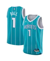 Big Boys Nike LaMelo Ball Teal Charlotte Hornets Swingman Jersey - Icon Edition