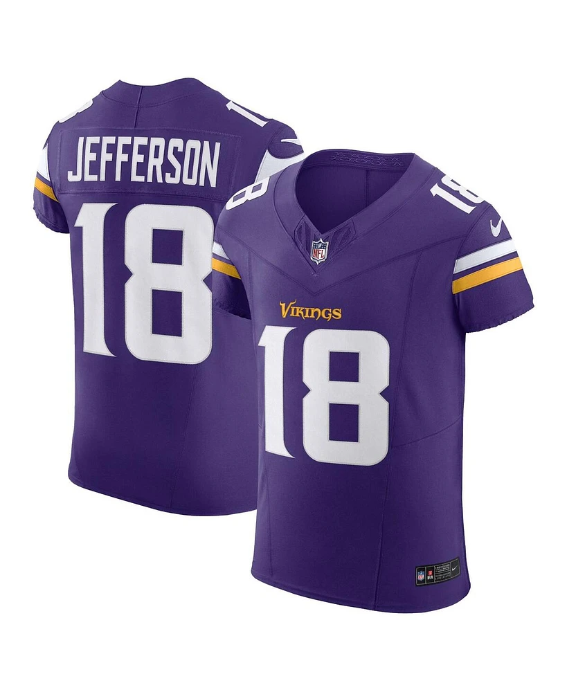 Nike Men's Justin Jefferson Minnesota Vikings Alternate Vapor F.u.s.e. Elite Jersey