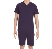Men's Short Sleeve Short Pajamas Set