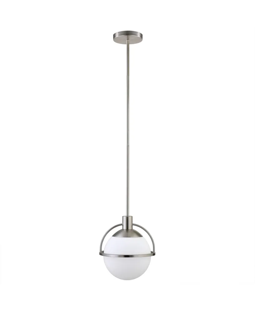 Cieonna 9.38" Wide Pendant with Glass Shade