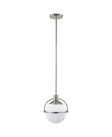 Cieonna 9.38" Wide Pendant with Glass Shade