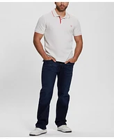 Guess Men's Tech Stretch Short Sleeve Polo Shirt