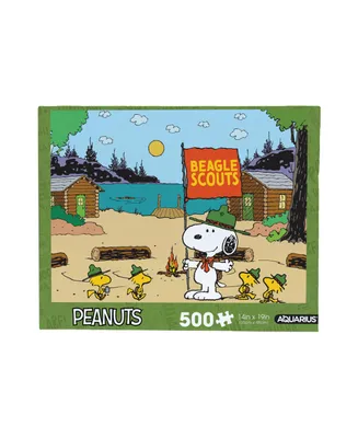 Nmr Distribution Peanuts Beagle Scouts 500 Piece Puzzle