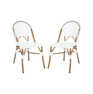 Salcha Indoor Outdoor French Bistro Side Chair (Set of 2)