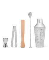 Cambridge 5-Piece Mixology Shaker Tool Set