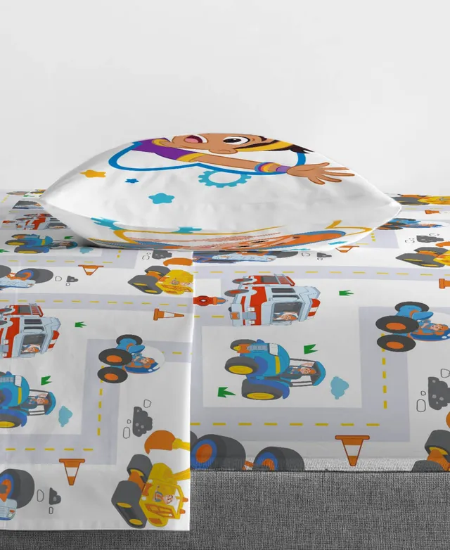 Blippi Moonbug How Does This Work 4 Piece Comforter Set, Toddler