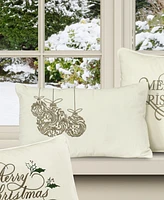 J Queen New York Ornament Boudoir Embellished Decorative Pillow, 15" x 22"