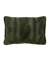 J Queen New York Cava Quilted Decorative Pillow, 15" x 20"