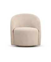 Lifestyle Solutions 28.5" Velvet Erik Swivel Chair