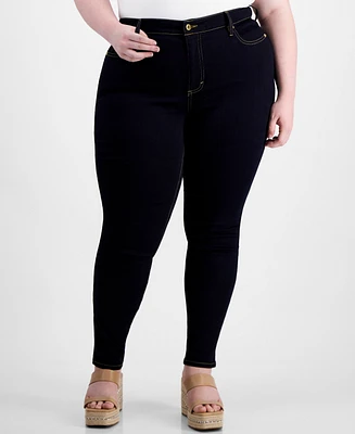 I.n.c. International Concepts Plus Skinny-Leg Denim Jeans, Created for Macy's
