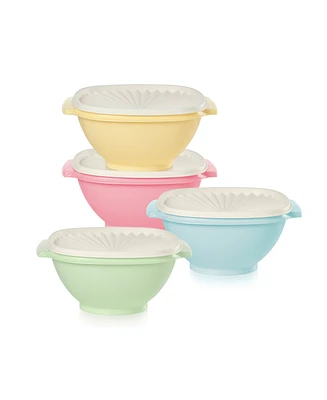 Tupperware Heritage 4 Pack Vintage 8 Cup Bowl Set