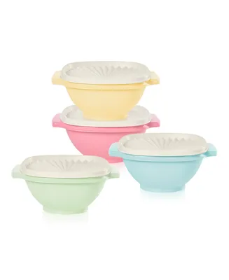 Tupperware Heritage 4 Pack Vintage Cup Bowl Set