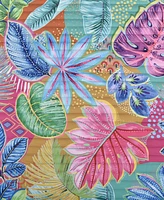 J by J Queen Hanalei Tropical -Pc Quilt Set