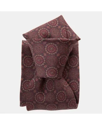 Moretti - Printed Silk Tie for Men