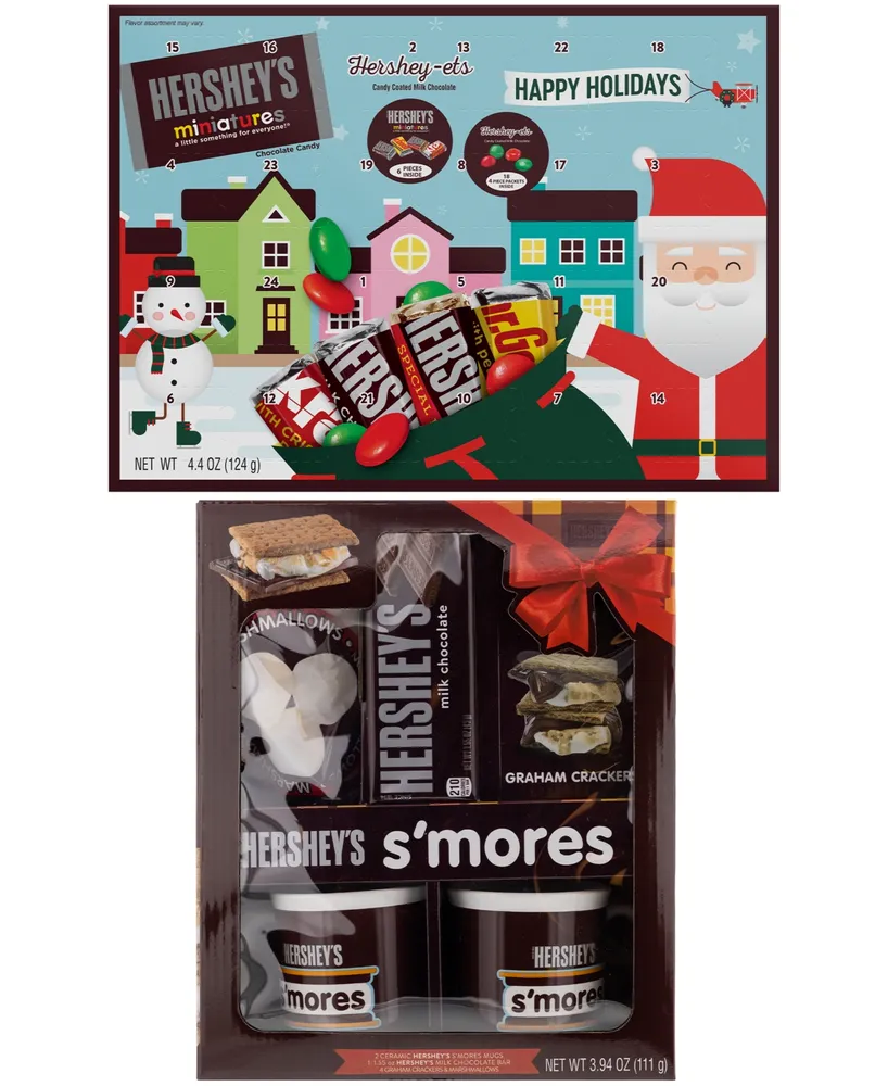 Galerie Hershey's Holiday Collection 2 Mug Gift Set and Advent Calendar, 2  Pack Bundle | Hawthorn Mall
