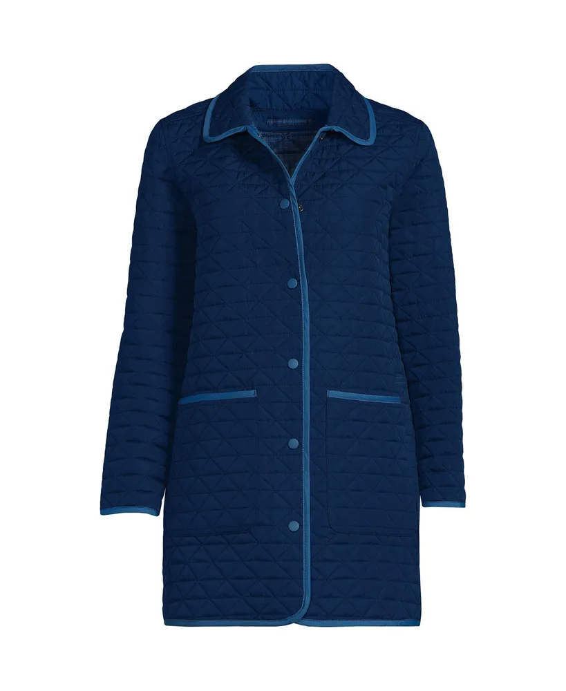 Lands' End Women's Insulated Reversible Barn Coat