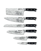 Cuisine::pro Kiyoshi Kiyo Steel 7 Piece Knife Block Set