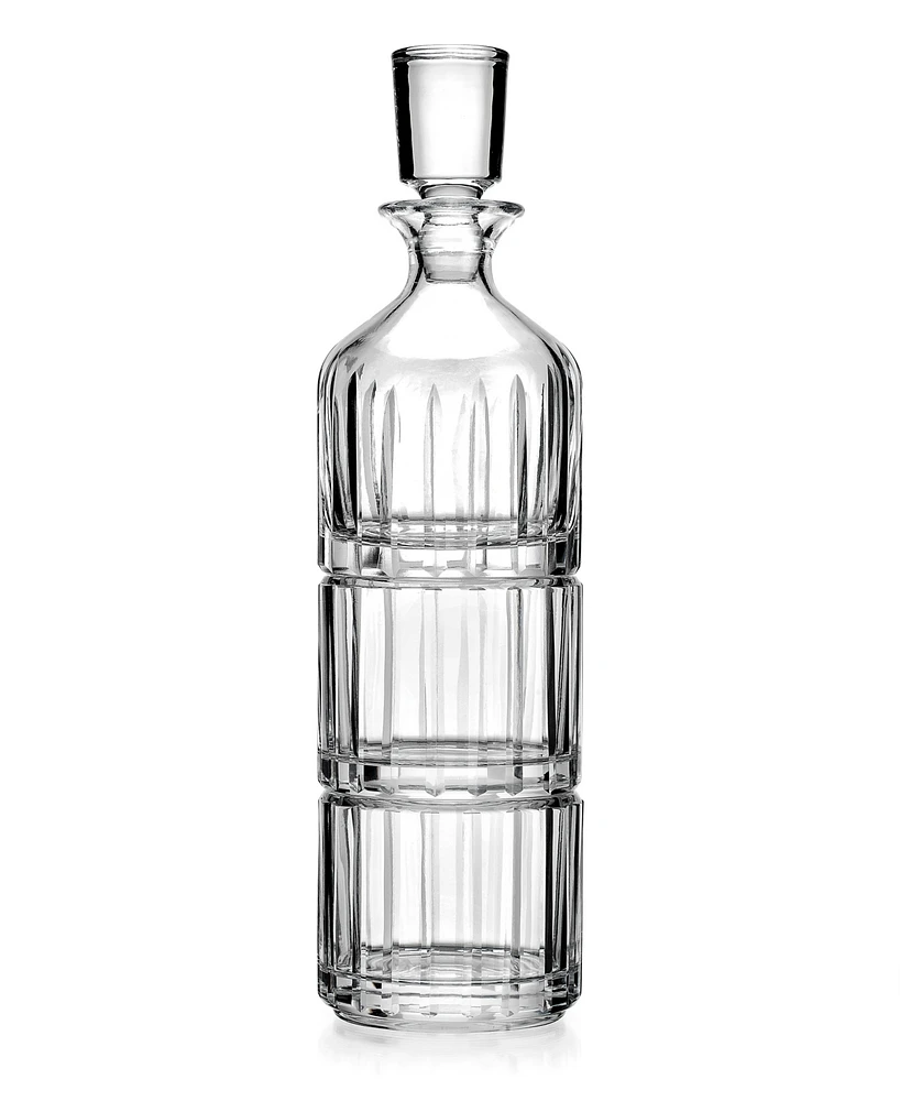 Godinger Parallels Stacking Decanter, Set of 3