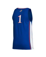 Adidas Men's #1 Kansas Jayhawks Team Swingman Jersey