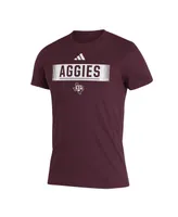 Men's adidas Maroon Texas A&M Aggies Wordmark Tri-Blend T-shirt