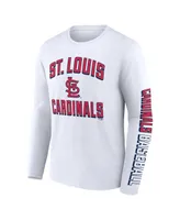 Men's Fanatics Red, White St. Louis Cardinals Two-Pack Combo T-shirt Set