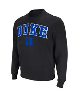 Colosseum Men's Duke Blue Devils Arch & Logo Pullover Sweatshirt